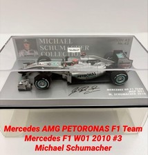 Minichamps Mercedes W01 #3 2010 Schumacher 1/43 F1 Model JAPAN 14Y
