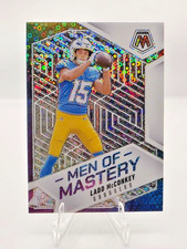 2025 Panini Mosaic - Ladd McConkey Men of Mastery silver disco #14 Chargers
