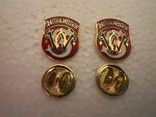 2~ Smith & Wesson Firearms Logo Lapel/Hat Pin Tie Tacks