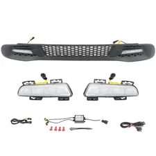 Fits for 2013-2015 Smart Fortwo Passion Front Lower Bumper Cover Grill