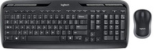 Logitech MK320 Wireless Keyboard and Mouse Combo - Black