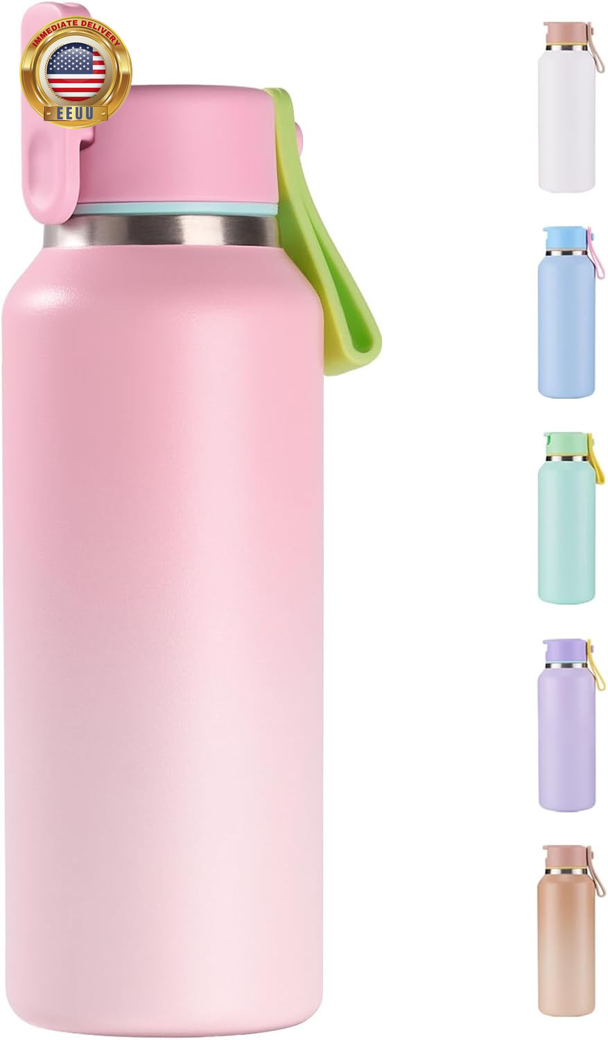 12Oz Toddler Cup, Insulated Kids Water Bottle for School Boy