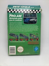 R.C. Pro-Am (Nintendo NES, 1988) - CARTRIDGE & BOX ONLY