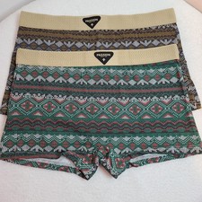 Women's 2pk Comfort Cotton Stretch Boxer Panties Size Small