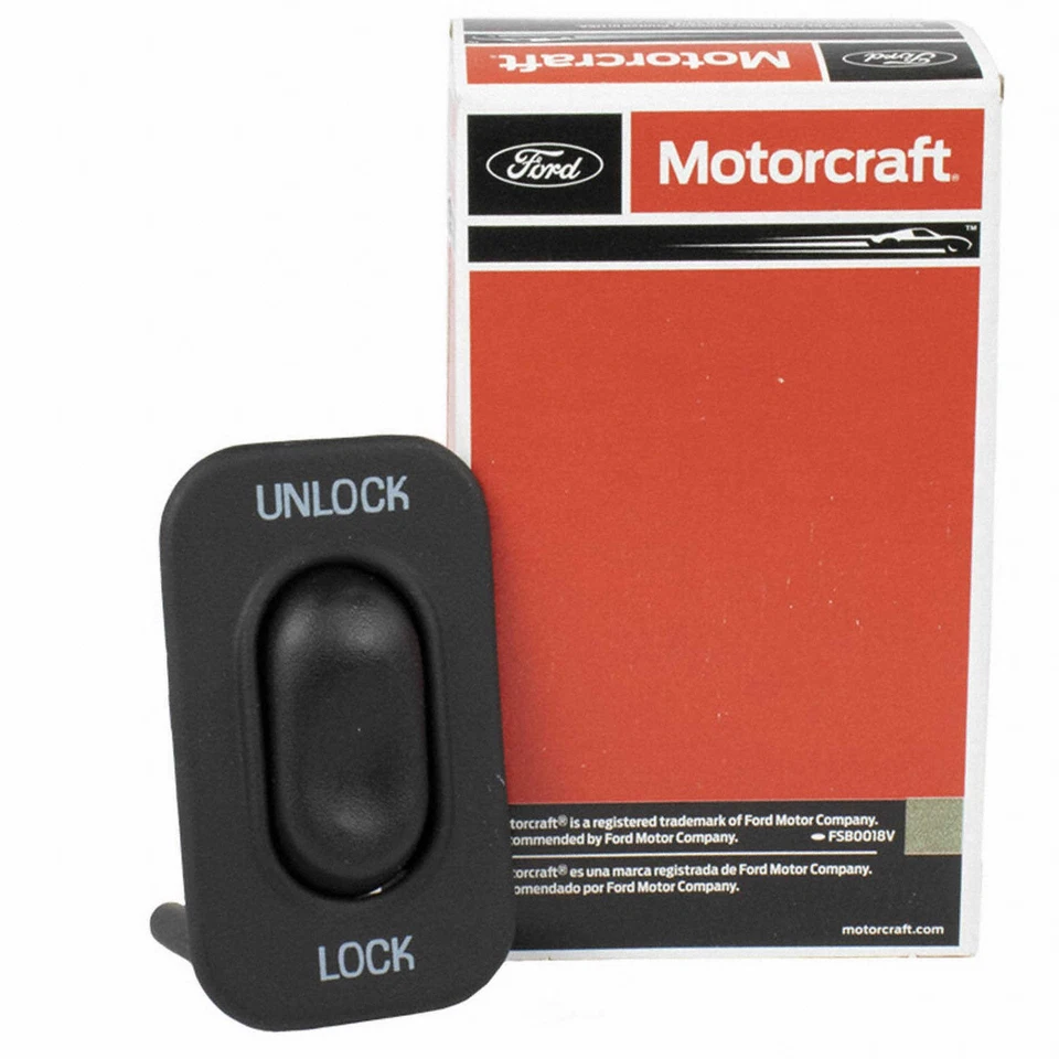 Interruptor de bloqueo de puerta Motorcraft SW-7080 para Ford Ranger 97-07 Foto 2 de 4