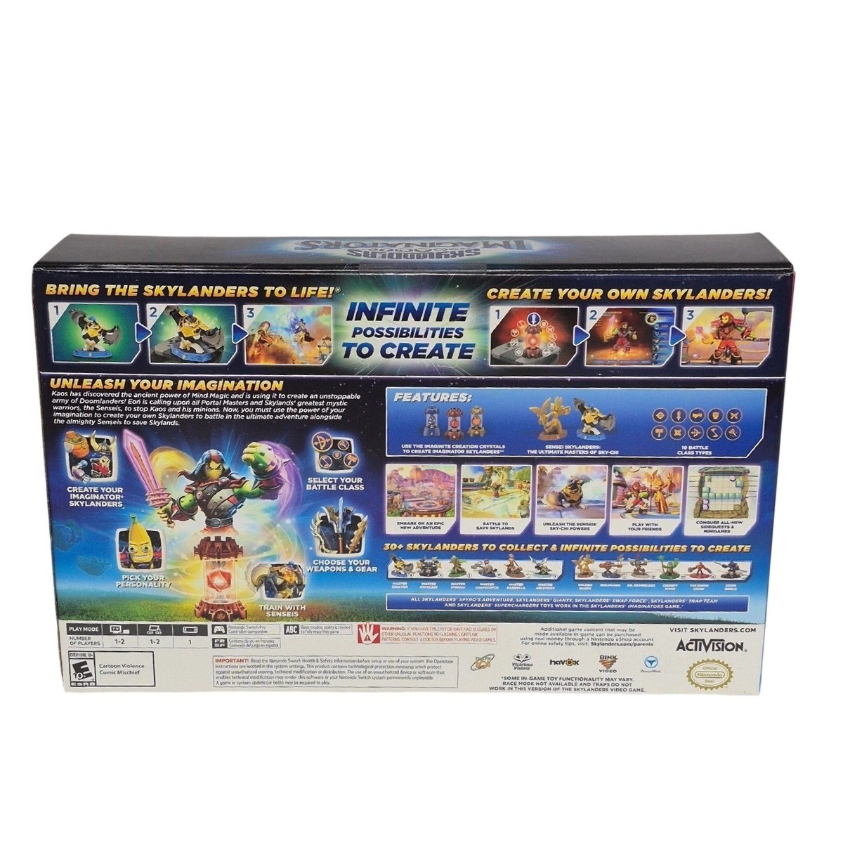 Skylanders Imaginators: Starter Pack (Nintendo Switch, 2017) for