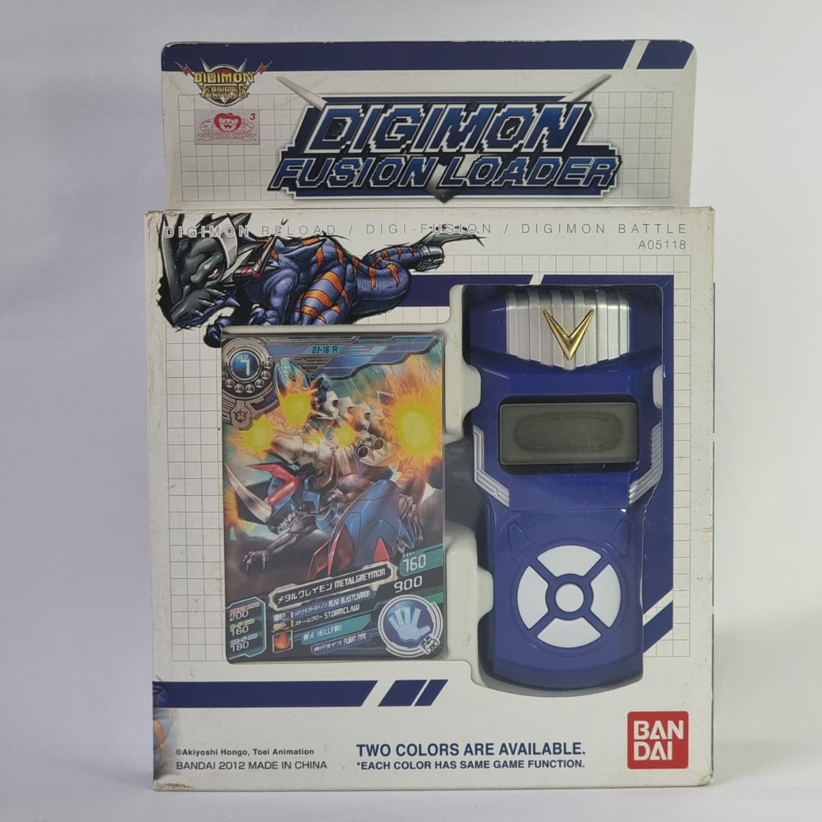 Bandai Digimon Fusion Xros Loader Digivice Xros Wars Blue Flare
