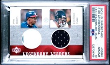 2002 Upper Deck Superstars Brian Urlacher Sammy Sosa Dual Patch PSA 10 POP 1