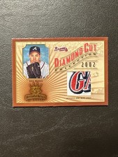 2002 Donruss Diamond Kings Greg Maddux All-Star Game Used Patch /400 Braves