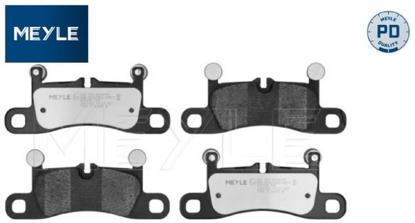 Meyle 0252514316/PD Bremsbelagsatz FüR Scheibenbremse Bremsbelagsatz-image