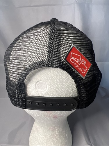 Autentico cappello camionista Big Truck marca US Ski Team Snap Back nero rete schiuma - Foto 4 di 7