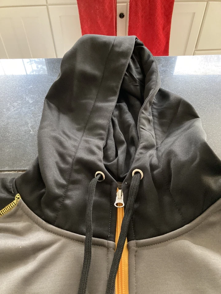 CHAQUETA DE CHÁNDAL PARA HOMBRE MLS MAJESTIC PORTLAND TIMBERS 3XL GRANDE Y ALTO GRIS/NEGRO NUEVA CON ETIQUETAS Foto 4 de 4