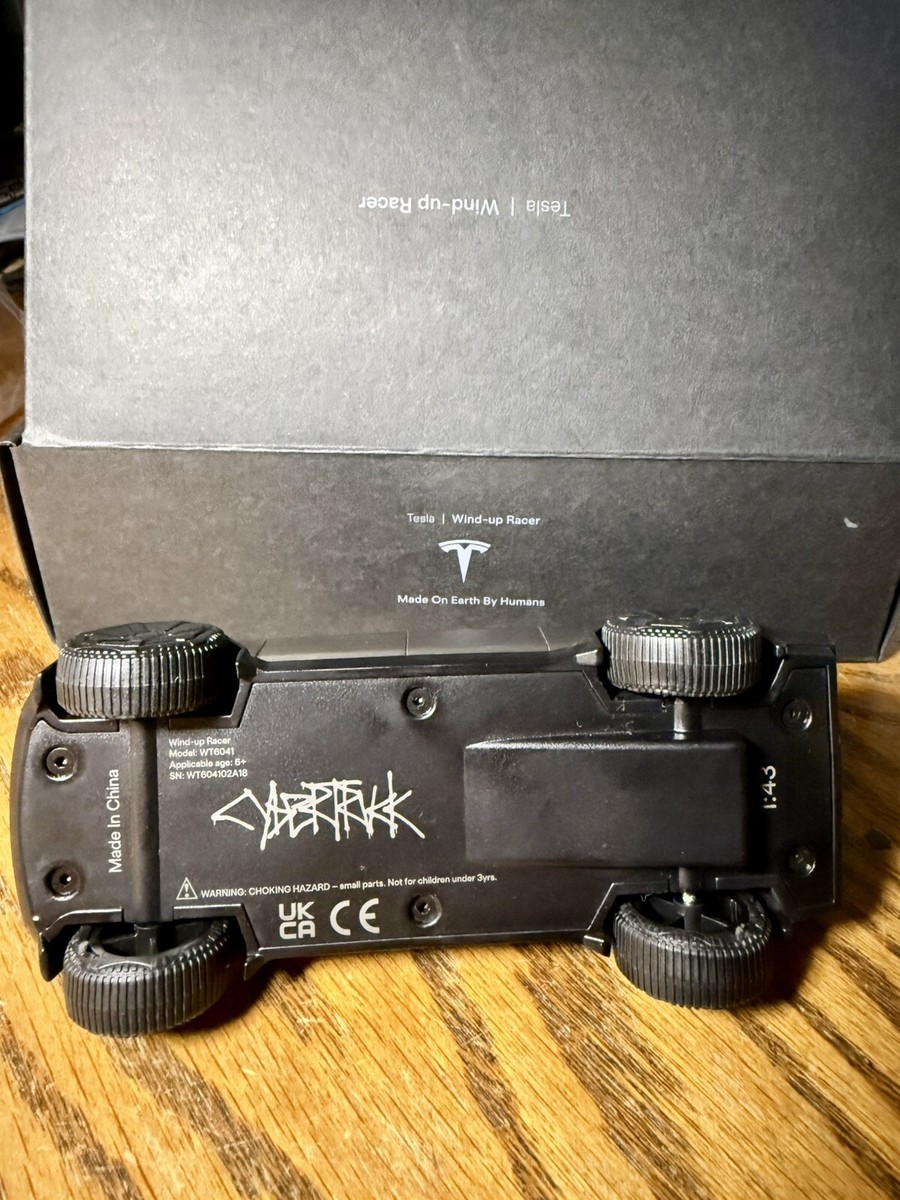 Tesla x Cybertruck Wind-Up Racer - Elon Musk - 🤖🛻 | eBay