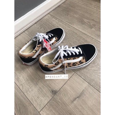 office leopard print vans