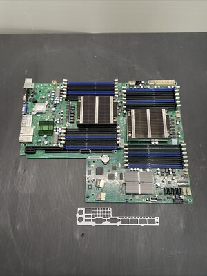 Supermicro X9DRW-3LN4F+ Server Mainboard + 2x Xeon E5-2603 (G3-7#d)