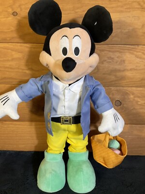 Mickey Mouse Easter Door Porch Greeter With Basket Of Eggs 23 