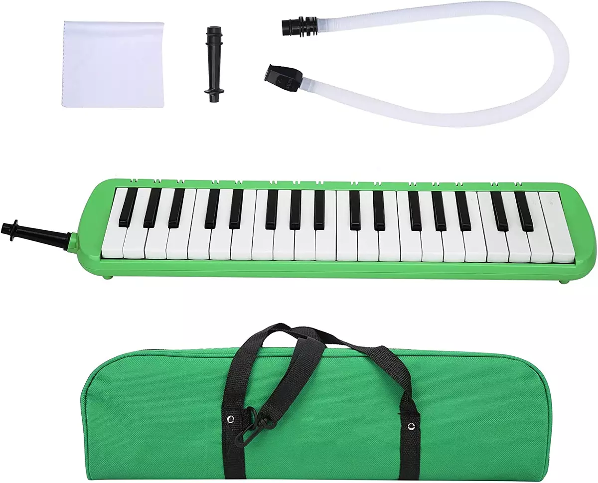 Wind instrument with piano keys deals