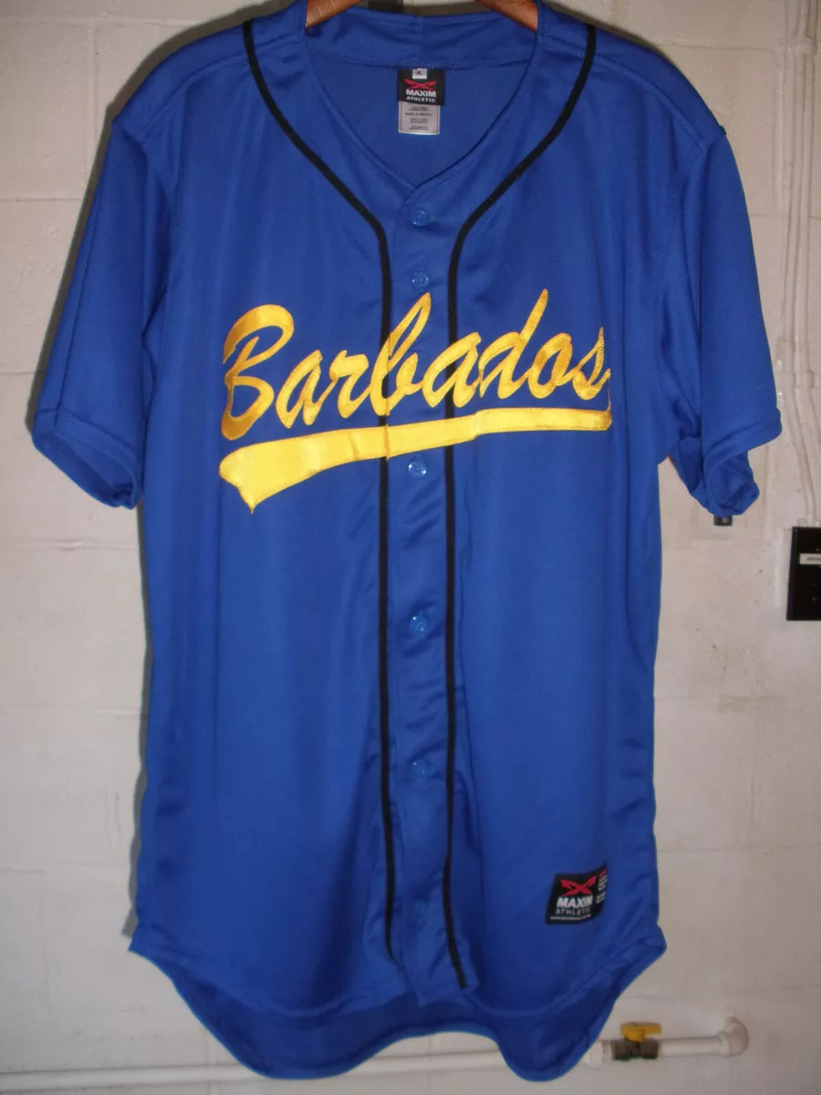 Maxim Athletic Team Barbados Baseball Jersey Size XL 48
