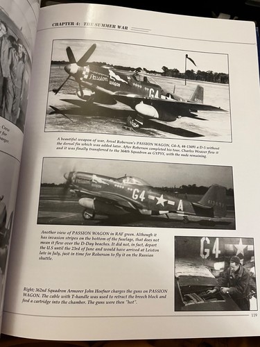 TO WAR WITH THE YOXFORD BOYS 357TH FG UNIT HISTORY P51 P39 NOSEART ACES P-51 - Picture 16 of 18