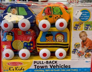 melissa and doug pull back town vehicles