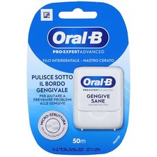 Oral-B Pro-Expert Advanced - Filo Interdentale Gengive Sane 50 metri, 1 Pezzo