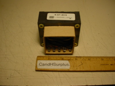 MCI # 4-07-8512 Transformer 115/230 input. lot of 2