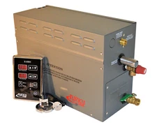 FULL SET TURKU 9KW HOME SPA STEAM SHOWER BATH GENERATOR + CONTROLLER +STEAM HEAD