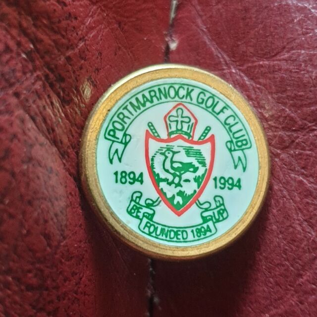 Portmarnock Golf Club - Centenary - Ball Marker (Vintage Brass)