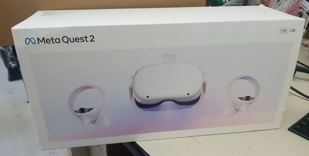 Meta Quest 2 - Advanced All-In-One Virtual Reality Headset - 128GB