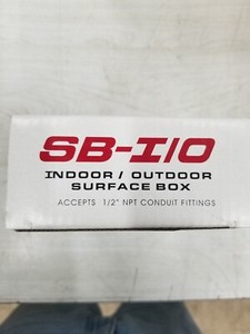 SB-I10 Indoor/Outdoor Surface Mount Box New In Box