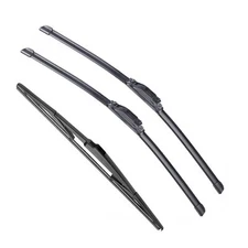 Front And Rear Windshield Wiper Blades set of 3 for Subaru Ascent 2019-2022