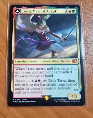 Magic MTG Final Fantasy Terra, Magical Adept FIN 0245 Mythic | eBay