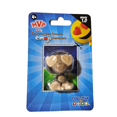 MVP Mini's Version 1.0 2016 EMOJI Bobo Monkey Fun 2 Play Toys Collectible