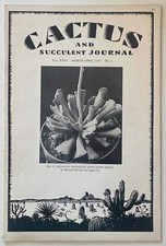 Cactus and Succulent Journal Vol. 31 N. 2 March-April 1959 - - L.Z.