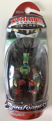 Hasbro Titanium Series Transformers Robot Masters Scorponok Action Figure