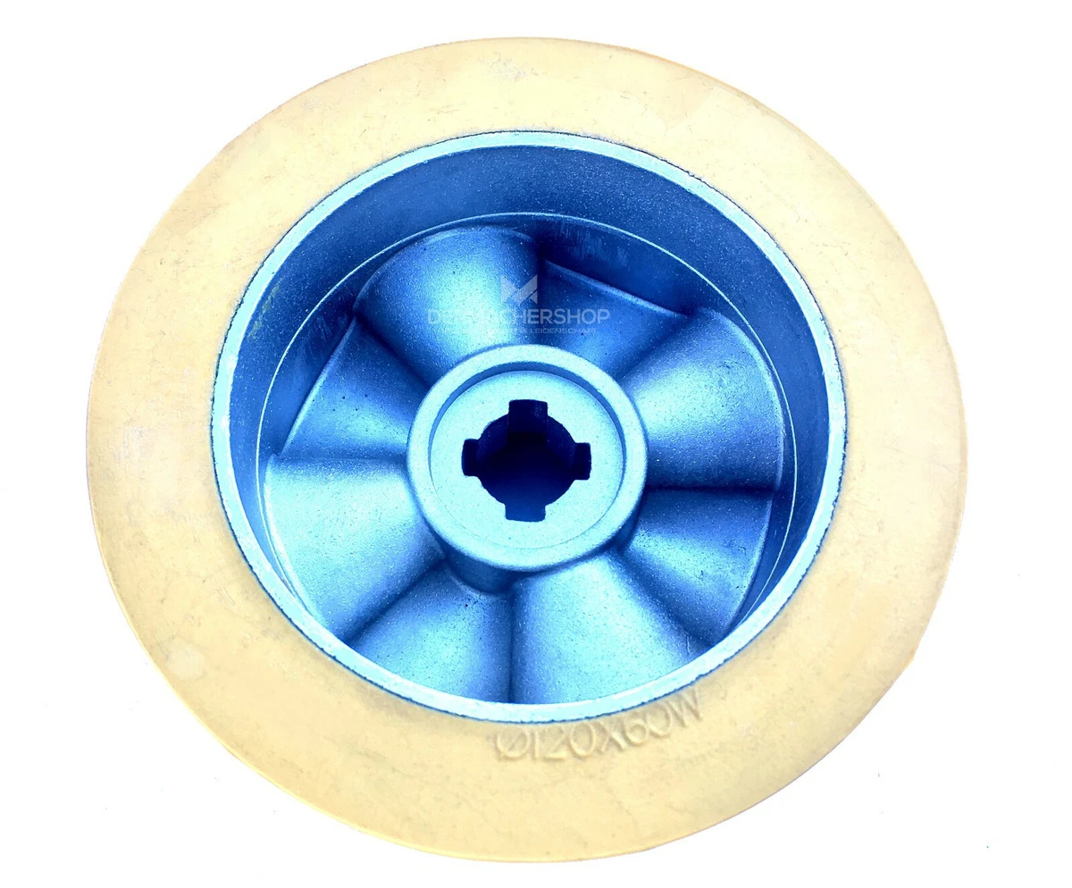 3 Stück - Vorschubrollen 120 X 60 X 16 Mm