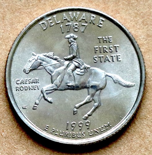 1999 P Delaware State Quarter Brilliant Uncirculated