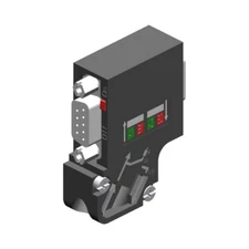 Siemens 6ES79720BB610XA0, BUS CONNECTOR F. PROFIBUS. 35 DEGREE, 1 pc