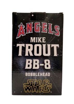 MIKE TROUT & BB-8 STAR WARS BOBBLEHEAD ANAHEIM ANGELS 04/21/23 | eBay