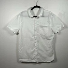 Lululemon Summer Fridays Buttondown White Mens Size XL