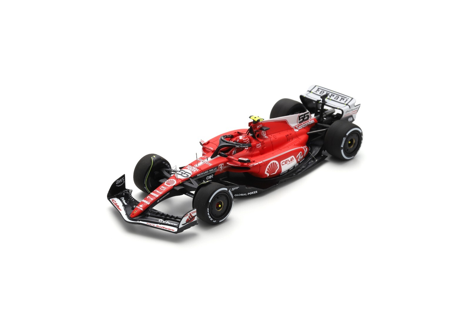 Cadeau F1 Ferrari SF23 Looksmart 1/43 pour collectionneur