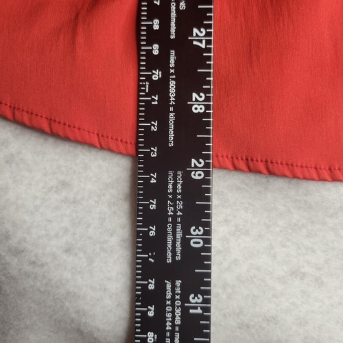 Cotton Express Women Top Sz 2X Coral Red V-Neck Sleeveless Stretch Back Straps - Picture 6 of 7