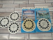 View-Master Washington D.C. Beautiful White House Set 2 Three 3D Reels