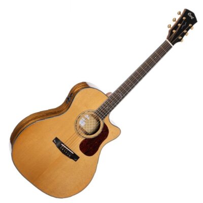 Cort Gold-A6 Bocote GA Acoustic Guitar Solid Fishman