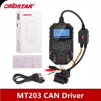 OBDSTAR MT203 CAN Driver/Gateway Simulator Suport Dash,Audio,Gear Lever,AC Panel