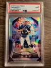 2019 Panini Prizm Silver Tom Brady #18 PSA 9