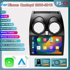CAM+ Android 12 Car Stereo GPS Radio 2+32GB for Nissan Qashqai 2006-2013 MP3 USB