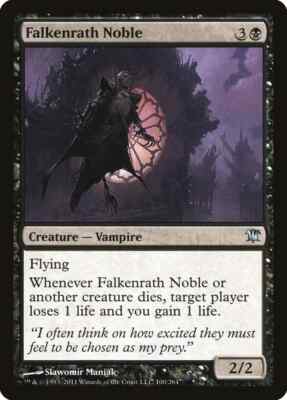 FALKENRATH NOBLE X 4 E/X+ INNISTRAD MAGIC THE GATHERING
