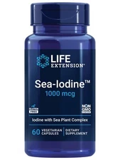 	Life Extension Sea-Iodine 1000 mcg – Iodine Supplement Without Salt	