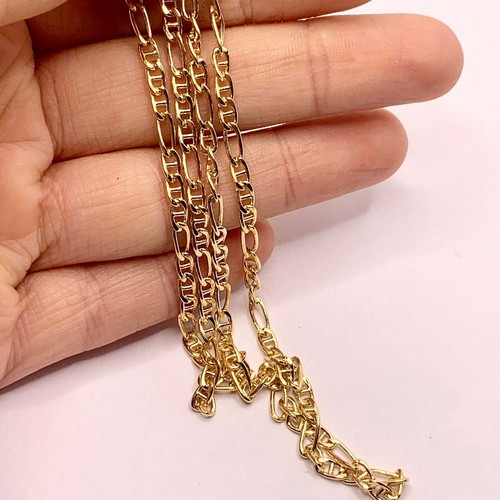 Gold Filled Halskette, 20" Halskette, Cadena de Bano de Oro - Bild 3 von 5